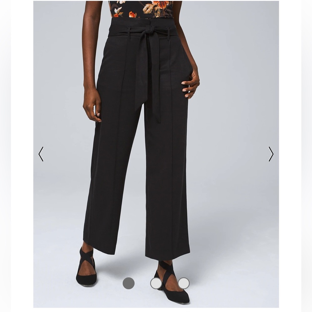 NWT White House Black Market Wide Leg Pants